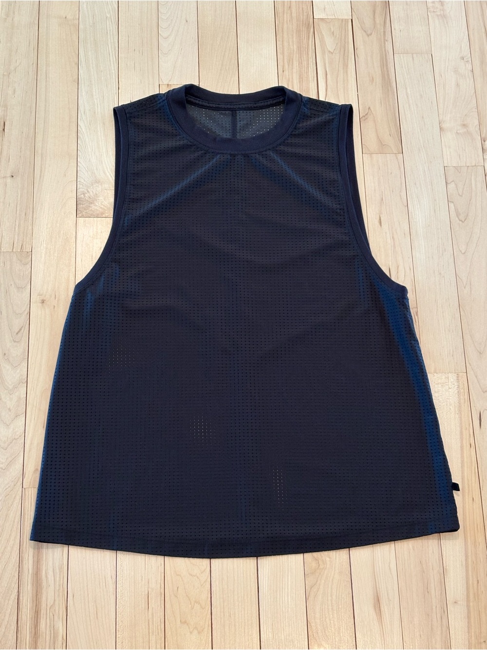Lululemon All Yours Mesh Tank Top Black 6